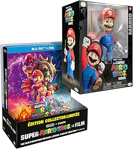 Film Super Mario Bros - Blu-ray + DVD + Figurine à 22,50€
