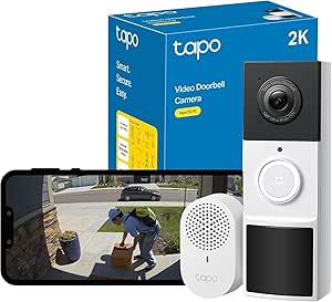Tapo D210 Video-deurbel, batterij voor €45 in de AH voordeelshop