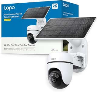 Tapo C610 Kit Cámara Vigilancia WiFi Exterior 360º, Panel Solar, 2K 3MP por 69.99€