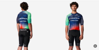 Combinaison de vélo Racer RCR‑R Van Rysel (réplica CMA CGM) à 89,99€