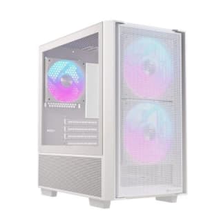 Torre PC Caja Einarex PULSE PM150 RGB Blanca Vidrio Templado Micro-ATX RGB por 39.95€