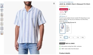 JACK & JONES Men's Relaxed Fit Shirt voor €6,54 bij Amazon