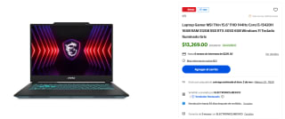 Laptop MSI Thin 15.6" FHD i5-13420H RTX 4050 por $13,269 | Oferta Walmart
