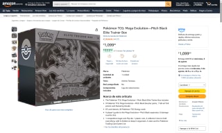 Caja Elite Trainer Pokémon Mega Evolution por $1099 | Oferta Amazon