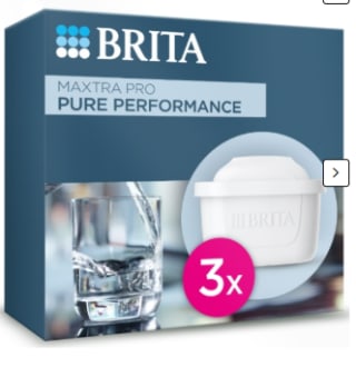 Pack de 3 cartouches MAXTRA PRO All-In-1 pour carafes filtrantes BRITA à 31,90€