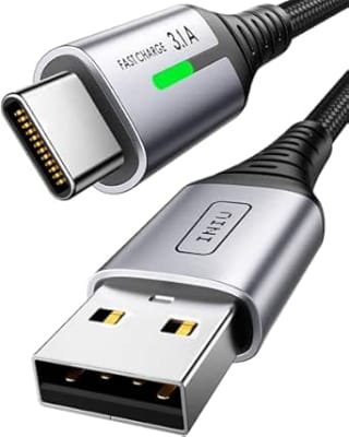 INIU 2m USB-C Fast Charging Cable for £2.54 on Amazon