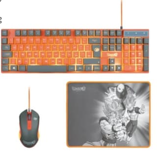 FR-TEC Dragon Ball Super Gaming Pack Teclado + Ratón + Alfombrilla por 15.25€