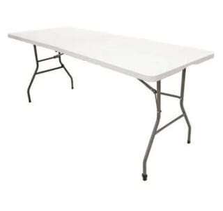 Mesa plegable resina reforzada Nyana Home 180x74x74cm por 24,58€