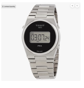Tissot PRX Quartz Digital Reloj de pulsera por 111€