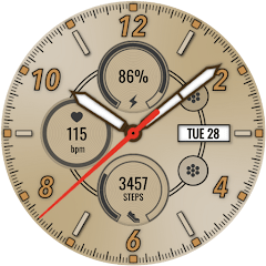 Gratis Vintage + Retro 2 + Bolt Watch Face bij Google