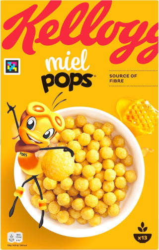 Kellogg's Miel Pops Cereales arroz inflado con sabor a miel 400 g por 2.37€