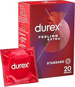 Lot de 20 Durex Préservatifs Feeling Extra à 13,82€