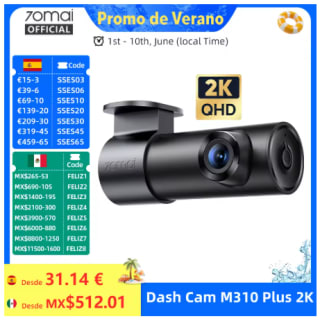 Cámara 70mai M310 Plus 2K por $415 | AliExpress