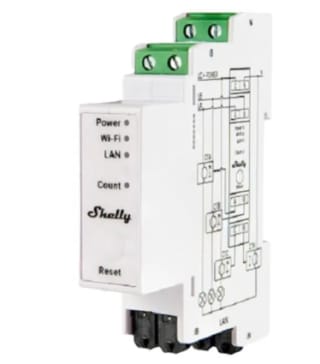 Compteur de courant - Shelly - Pro 3EM - Wi-Fi - Bluetooth - Précision 1% à 99,99€
