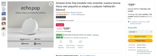 Bocina inteligente con Alexa por $599 | Oferta Amazon