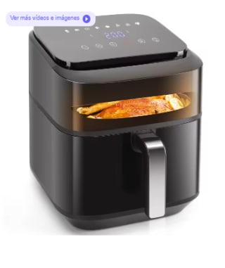 AIGOSTAR Freidora de Aire de 8 L por 31.95€