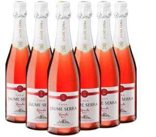 Pack 6 x 750ml de Jaume Serra Brut - Cava Brut Rosado por 17.17€