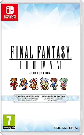 Jeu Final Fantasy I-VI Collection Édition Anniversaire sur Nintendo Switch à 58,88€