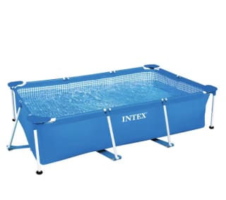 Intex piscina desmontable rectangular metal frame por 56,27€