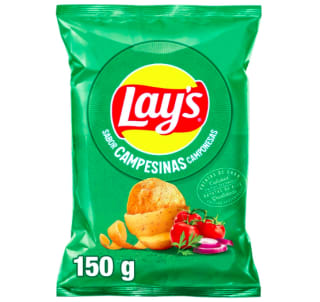 Patatas fritas Lay's Campesinas de 150 gr por 1,28€