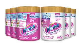 Vanish Oxi Advance Quitamanchas Lote 3x Ropa Blanca + 3x Ropa Color por 22,34€