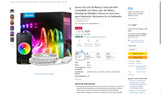 Tira LED Govee 30m por $1,153 | Oferta Amazon