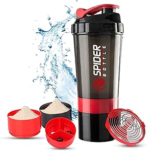 Active Protein Shaker Bottle 500ml with Compartment £2.96 Amazon Deal