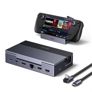 UGREEN Steam Deck Dock (6-in-1) – 4K@120Hz HDMI, 100W PD charging, Gigabit Ethernet,
