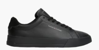 Basket cuir effet grainé à 50€