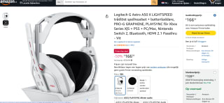 Logitech A50 Gamingheadset voor €166,59