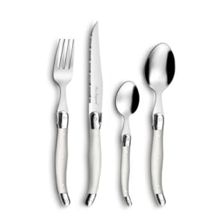 Set Cubertería 24 Pzs Marfil Rústico Lou Laguiole por $21.990 en El volcan