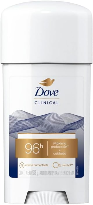Dove Antitranspirante Clinical Original Clean 58g por $70 | Amazon