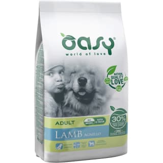 Oasy One - Pienso seco de cordero 12 kg para perros por 21.99€