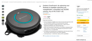 Gardena ZoneProtect Signaalzender voor €20,99