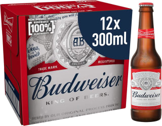 Budweiser Lager 12 Pack £7.96 on Amazon