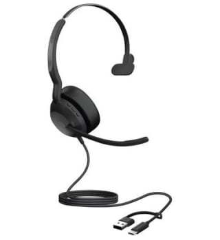Jabra Evolve2 50 UC Mono Headset voor €67,99 bij Conrad