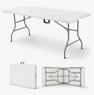 Mesa Plegable 180cm Blanco por $837 | Oferta Mercado Libre
