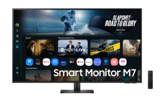 Samsung Smart Monitor 43" M7 M70F 4K Samsung Vision AI Plano por 217,36€ (estudiante)