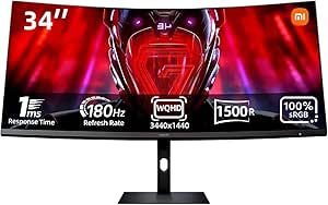 Xiaomi G34WQi Ultrawide Gaming Monitor 34 inch voor €204,99 bij Amazon