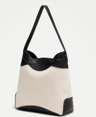 Bolso hobo de canvas con trenza - Tintoretto por 23.6€
