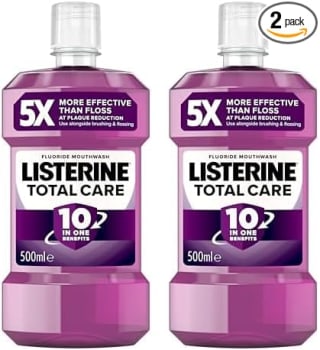 Listerine Total Care Mouthwash 500ml – Pack of 2 for £4 + Free Delivery
