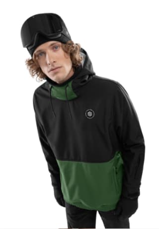 Chaqueta esquí y nieve Siroko W1 Evergreen Negro Hombre por 49.95€