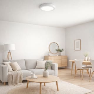 Pack 4 Downlight LED de Superficie Redondo 18W 1800lm Ø20cm 4000K Blanco por 14.26€