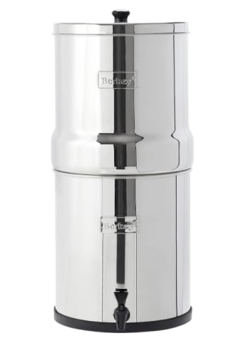 Système de Filtre à Eau de comptoir en Acier Inoxydable Big Berkey 8 l à 416€