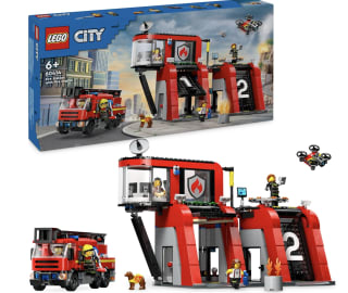 LEGO City Brandweerkazerne + auto voor €38