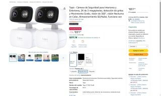 Pack de 2 Cámaras Tapo C216 2K por $832 | Oferta Amazon