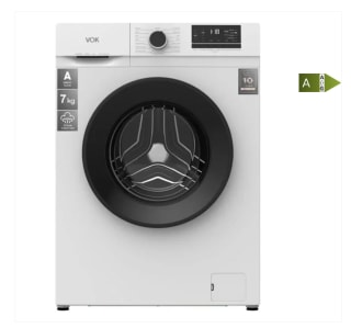 Lavadora VOK EVW-7BAWL21N 7kg 1200 RPM Clase A Blanca por 205,16€