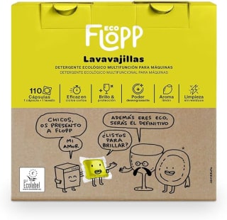 Flopp Cápsulas Lavavajillas Ecológico 110 unidades por 16.49€