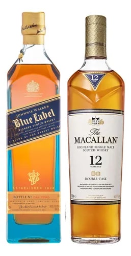 Pack Johnnie Walker Blue Label y Macallan 12 Double $5,129 | Mercado Libre