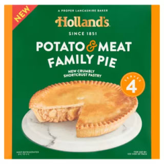 Holland's Potato & Meat Family Pie - Instore Redditch